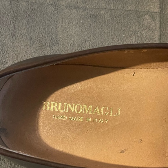 Brunomagli brown shoes size 9 1/2 M - Picture 5 of 8